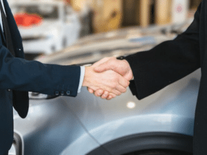 car being sold