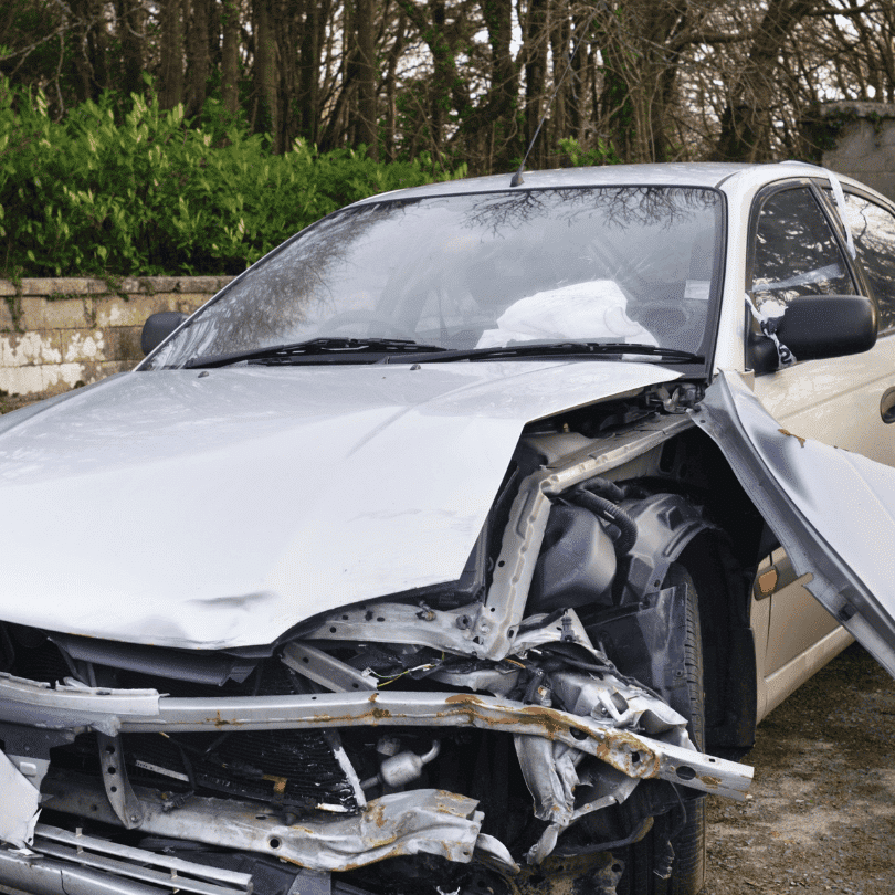 written off car