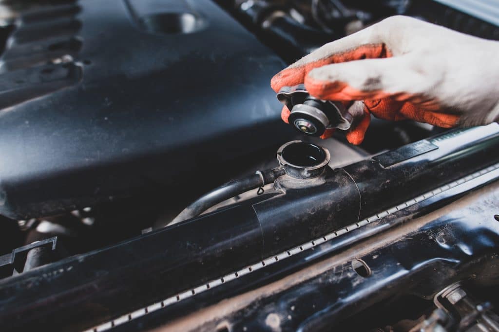 radiator fluid leak